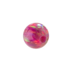 Captive Bead Ring (CBR) In Gold With Fuchsia Opal Captive Bead -Body Vision Los Angeles 40009 BVLABodyVisionOpalCaptiveBeadSingle5mmFuchsiaOpal1 ef44ba42 41a4 4314 9b8e 7ce4e1833ca9