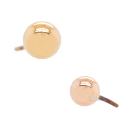 Threadless: Bead Pin In Gold