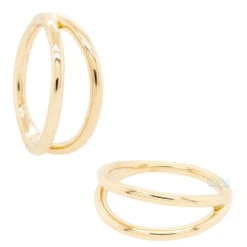 Illusion Seam Ring In Gold