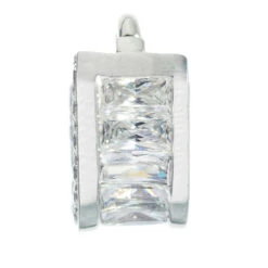 "Searchlight" Hinge Ring In Gold With White CZ's -Body Vision Los Angeles 40361 BVLABodyVisionSearchlightHingeRinginGoldwithWhiteCZ sSingleWhiteGold6