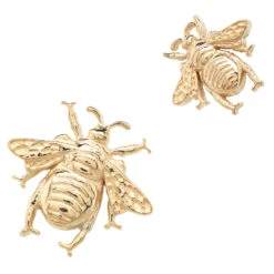 Bumblebee Threaded End In Gold