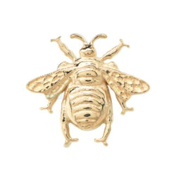 Bumblebee Threaded End In Gold -Body Vision Los Angeles 40378 BodyVision BVLABumblebeeThreadedEndinGoldSingleYellowGold2
