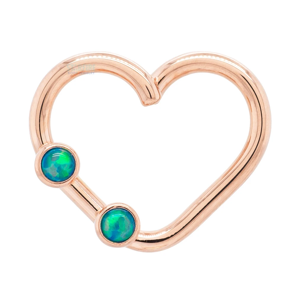 "Heartbreaker" Ring In Gold With Opals 7 "Heartbreaker" Ring In Gold With Opals - Image 7
