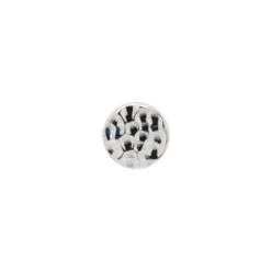 Round Disc HAMMERED FINISH Nostril Screw In Gold -Body Vision Los Angeles 40557 BVLABodyVisionRoundDiscHAMMEREDFINISHNostrilScrewinGoldSingle2.5mmWhiteGold2