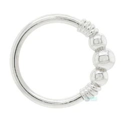 "Myla" Seam Ring In Gold -Body Vision Los Angeles 41189 BodyVision BVLAMylaSeamRinginGoldsingleWhiteGold5.161