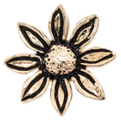 Golden Sunflower Threaded End In Gold -Body Vision Los Angeles 41294 BVLABodyVisionGoldenSunflowerThreadedEndinGoldSingle11mmYellowGold2