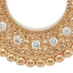 "Inara" Hinge Ring In Gold With Diamonds -Body Vision Los Angeles 41799 BodyVisions BVLAInaraHingeRinginGoldwithDiamondsSingleYellowGold14ga.5.163