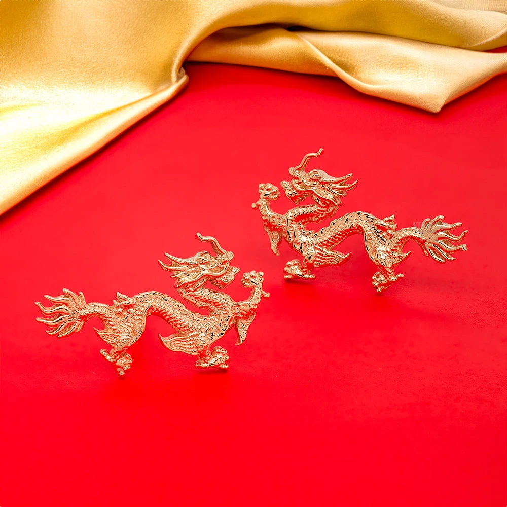 "Fei Long" Threaded End In Gold 2 "Fei Long" Threaded End In Gold - Image 2