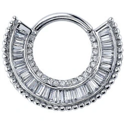 "Wanderlust" Hinge Ring In Gold With DIAMONDS