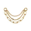 "Aylin" Chain Attachment In Gold