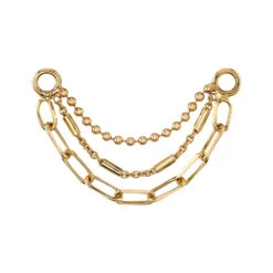 "Aylin" Chain Attachment In Gold