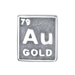 "Element 79" Threaded End In Gold -Body Vision Los Angeles 42196 BodyVision BVLAElement79ThreadedEndinGoldSingleWhiteGoldVENDORPHOTO