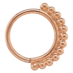 "Latchmi" Seam Ring In Gold