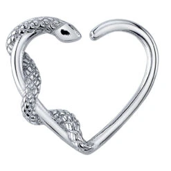 "Ophidian Heart" Ring In Gold