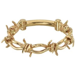 "Daniella's Crown On Thorns" Hinge Ring In Gold