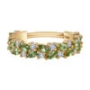 Little "Isabella" Hinge Ring In Gold With Tsavorite & DIAMONDS
