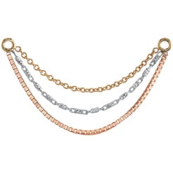 "Louisa" Chain Attachment In Gold