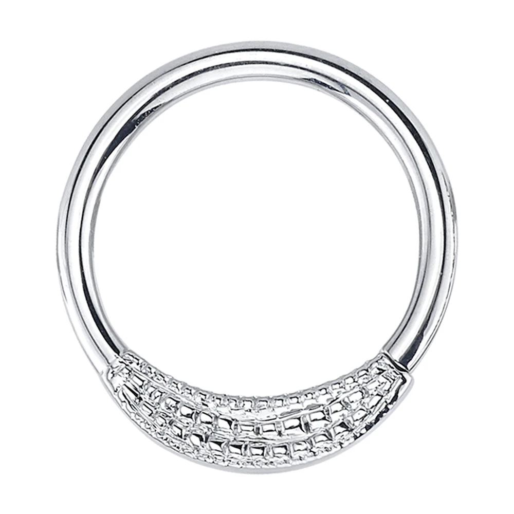 "Pave Janna" Seam Ring In Gold 1 "Pave Janna" Seam Ring In Gold